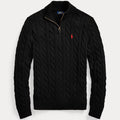 Polo Quarter Zip Knit