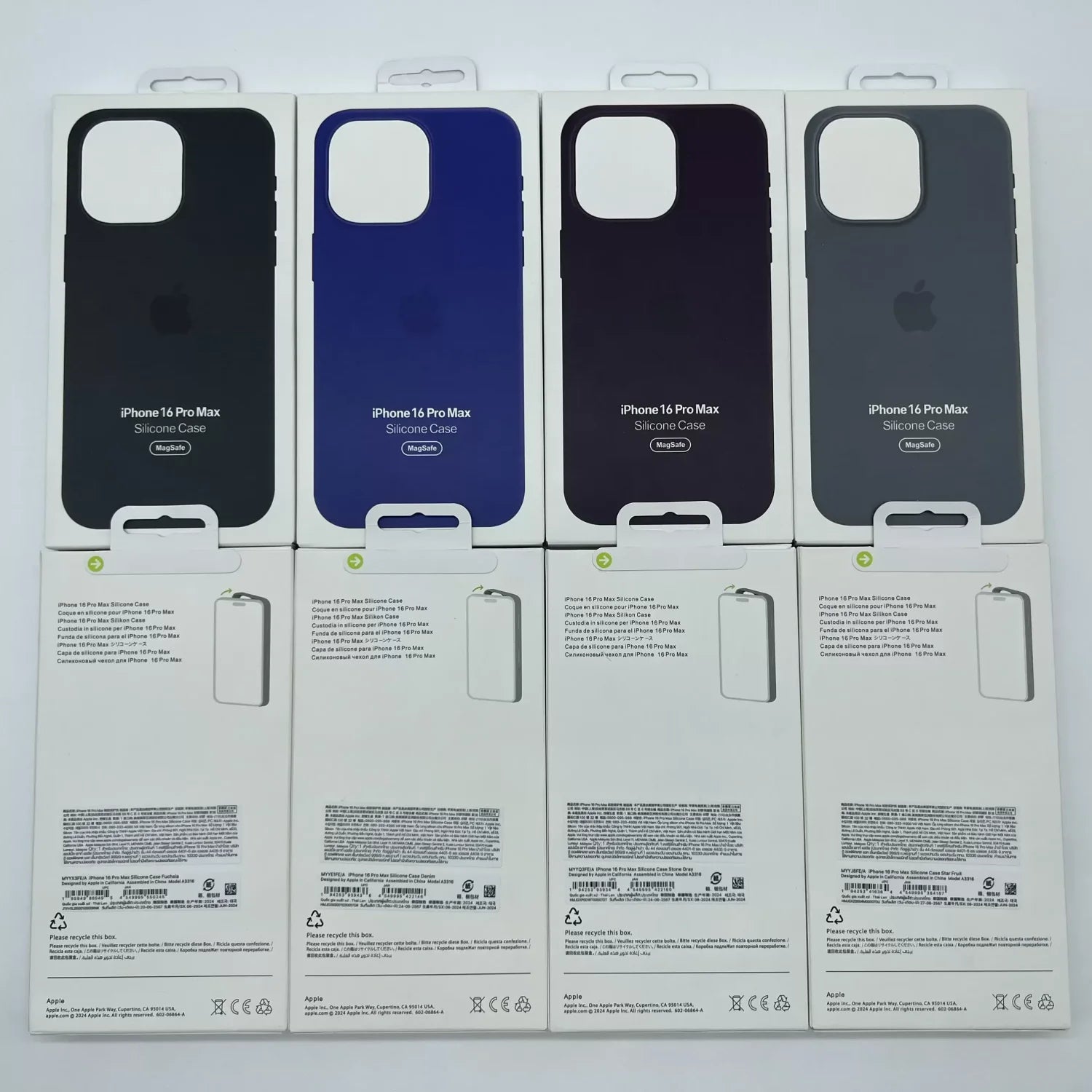 Iphone 16 Pro Max Silicone Case with Magsafe