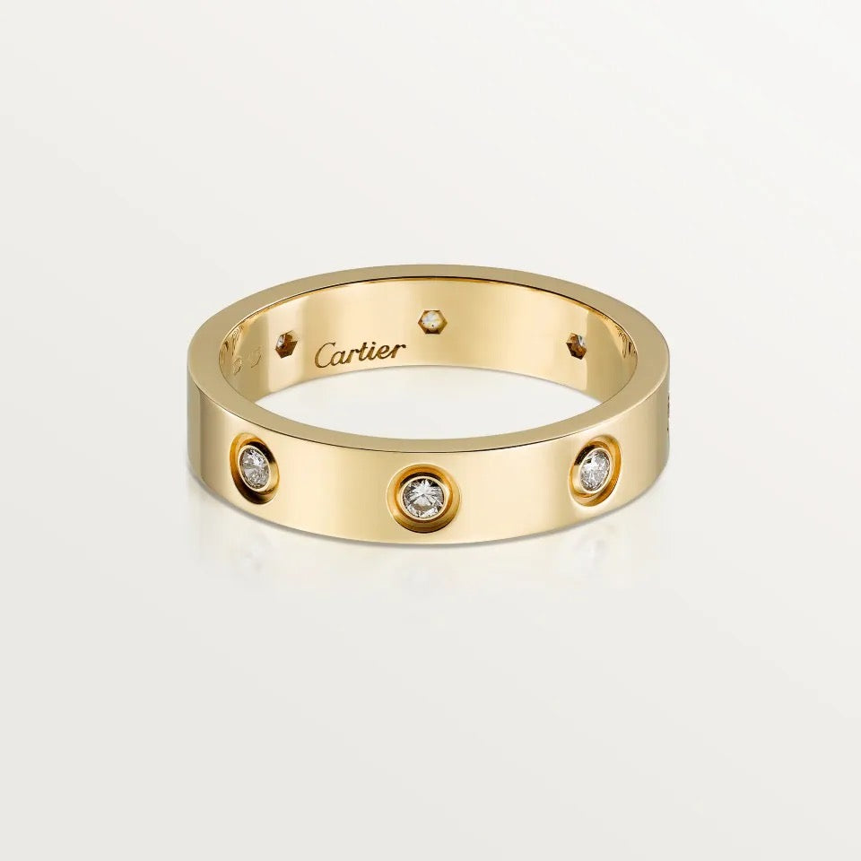 Cartier Men’s Ring with Diamonds