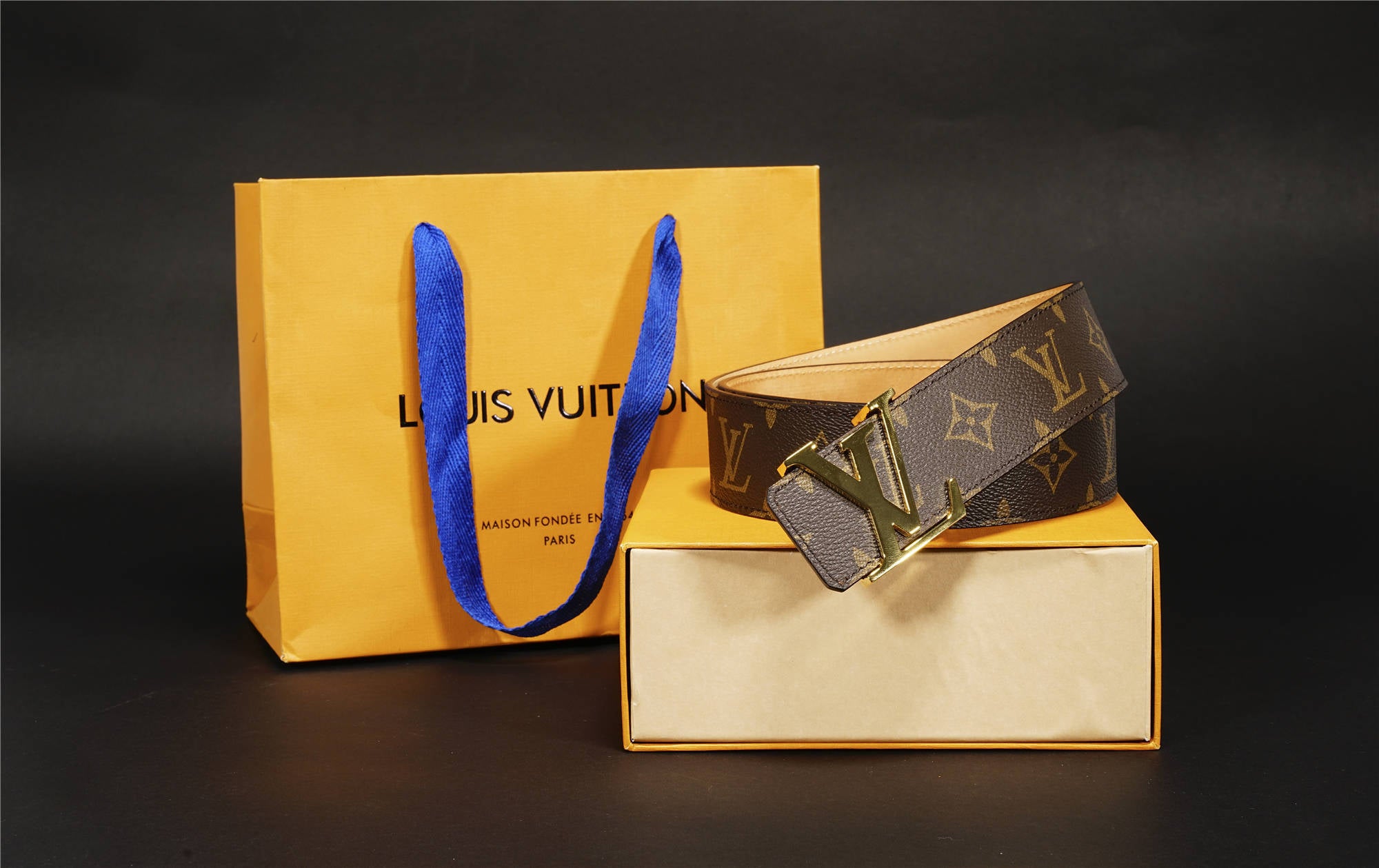 Louis Vuitton Belt Black