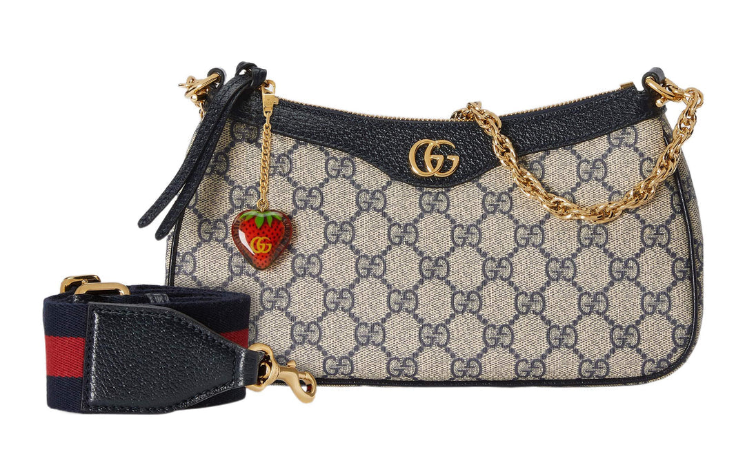 Gucci Ophidia Small Shoulder Bag Detachable Strap