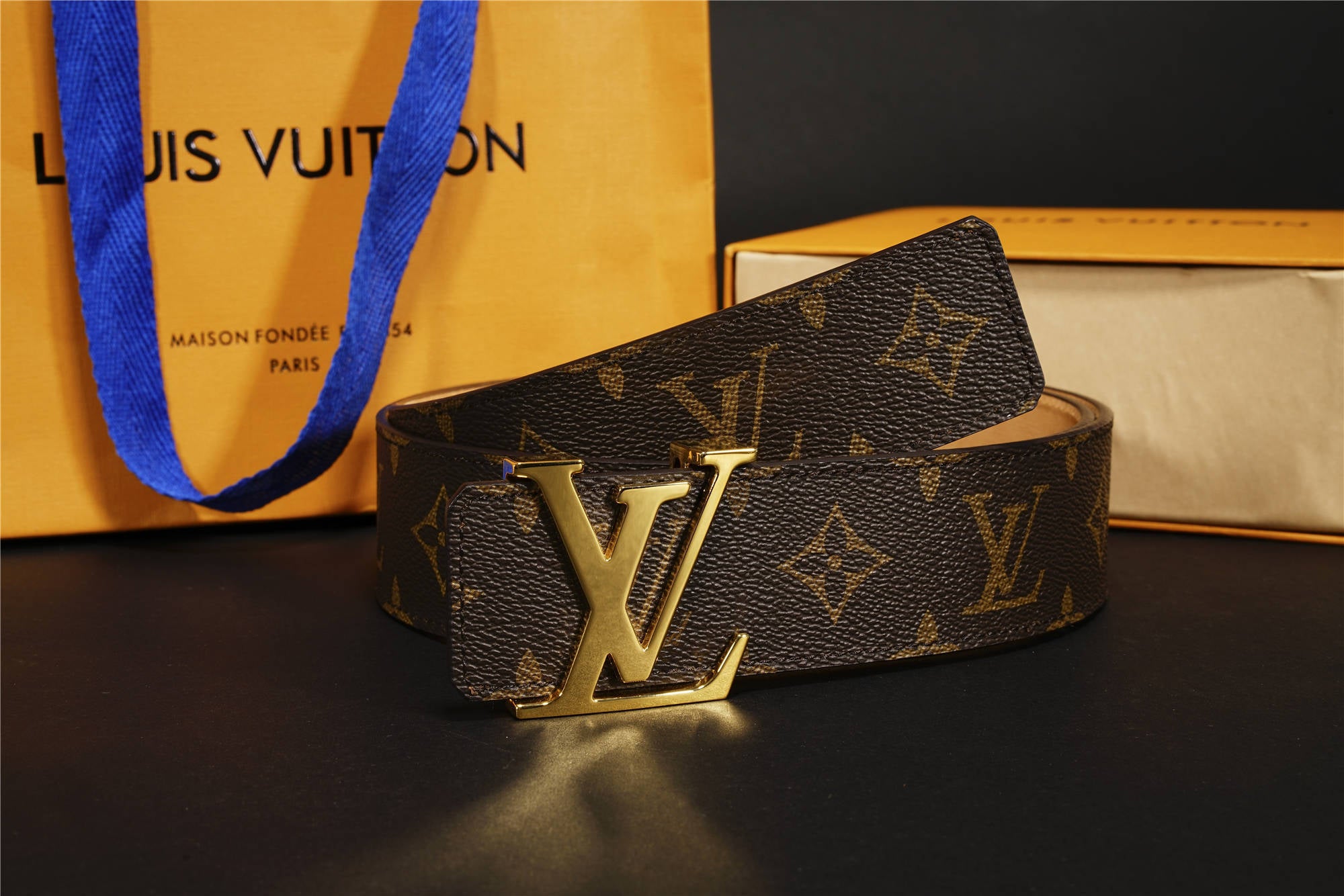 Louis Vuitton Belt Black