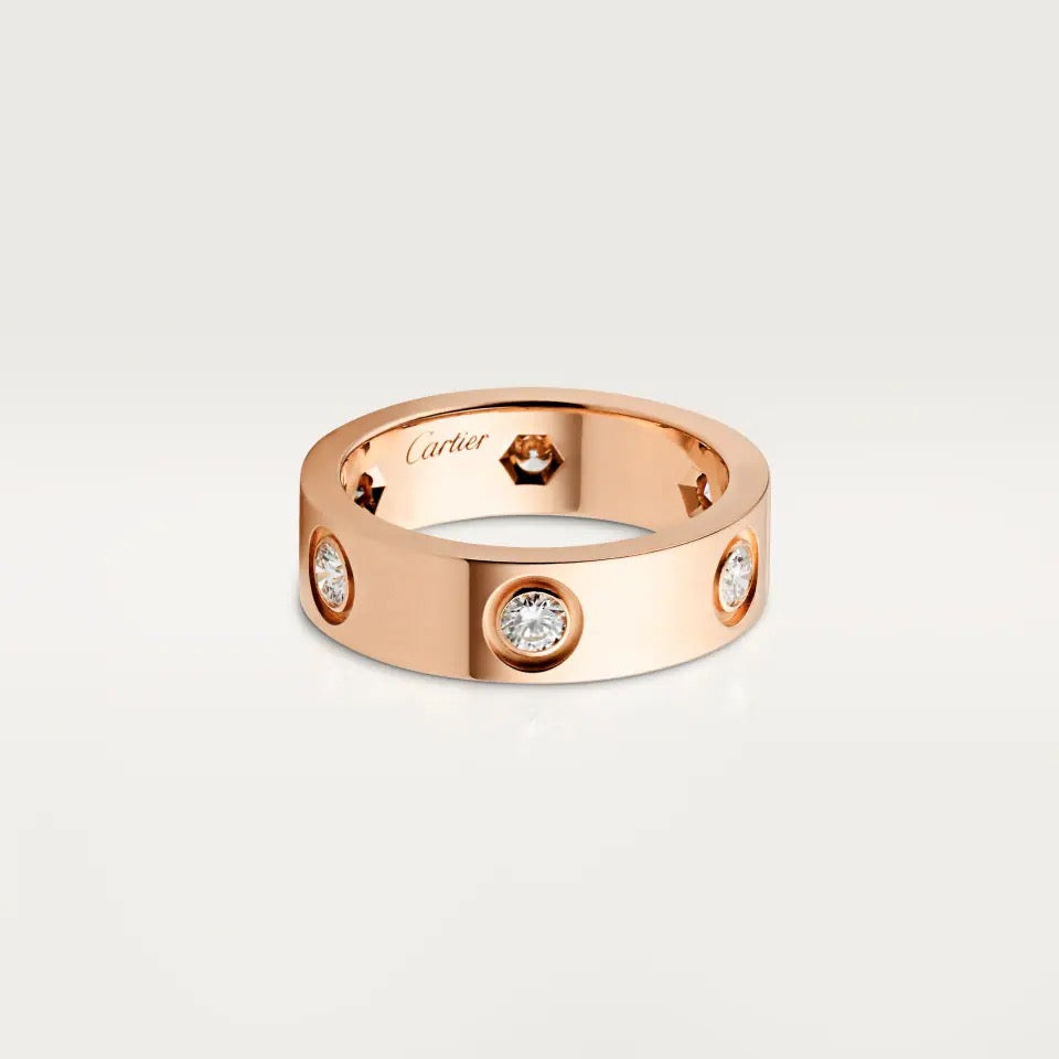 Cartier Men’s Ring with Diamonds