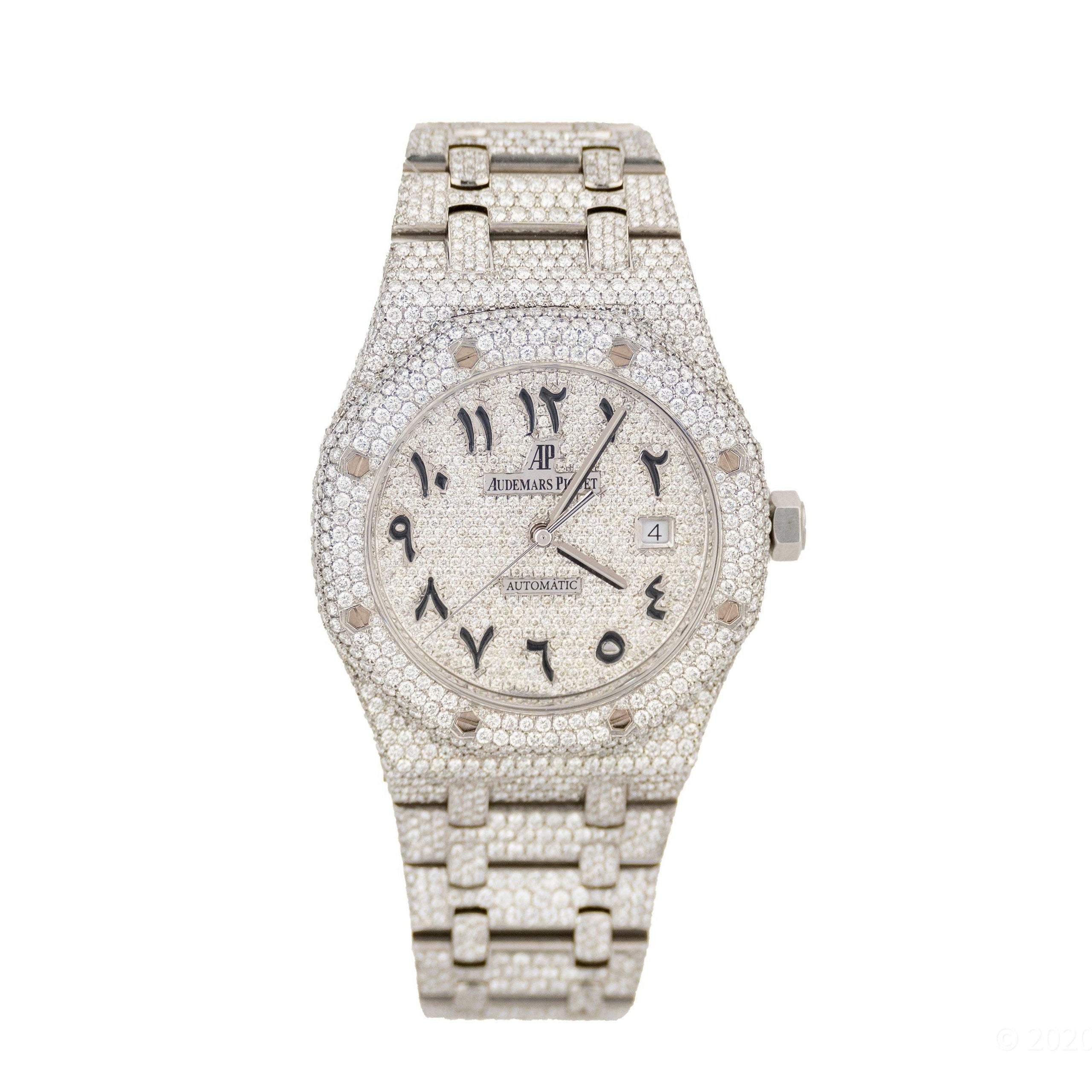 Diamond Audemars Piguet Arabic Dial